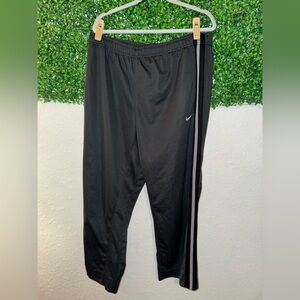 Nike Black and Grey Track Pants - SIZE XL